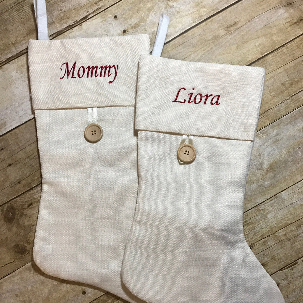 Personalized Holiday Stocking - XO Jessica