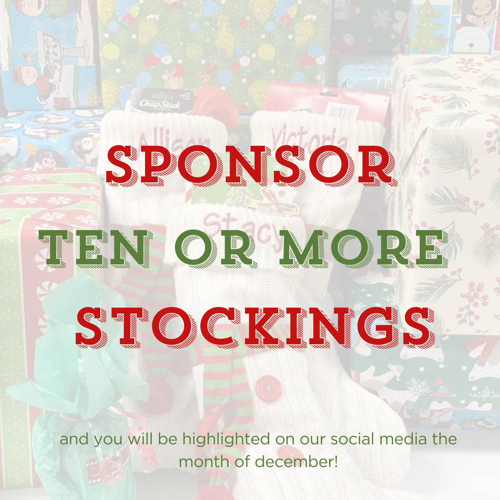 Sponsor a Stocking - XO Jessica